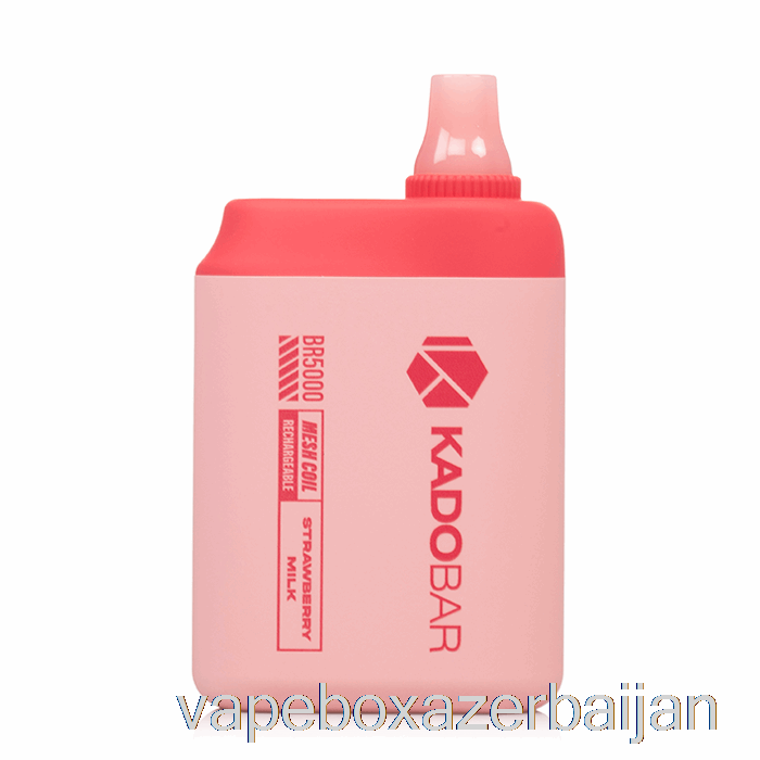 E-Juice Vape Kado Bar BR5000 Disposable Strawberry Milk